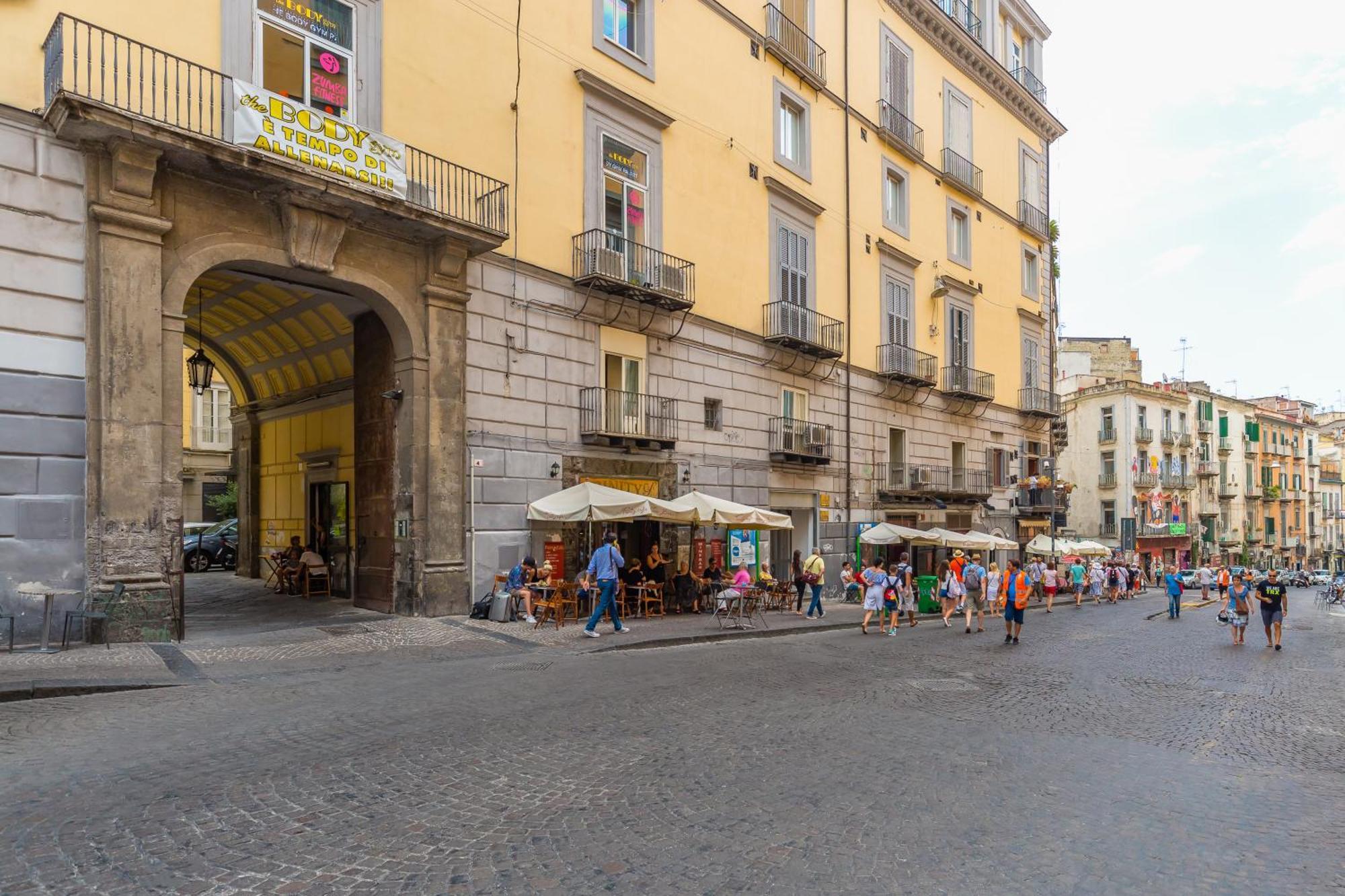 Residenza Trinita Maggiore Neapol Exteriér fotografie